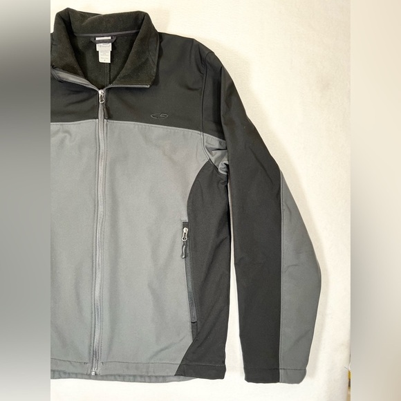 CHAMPION Vintage Men’s Long Sleeve Full Zip Fleece Jacket Medium Athletic Wear - Picture 2 of 11